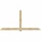 Ekena Millwork Eugene Rough Sawn Timber Gable Bracket, Douglas Fir, 108"W x 54"H x 4"D x 6"F, 12/12 Pitch GBW108X54X0406EUG00RDF - alternate 1